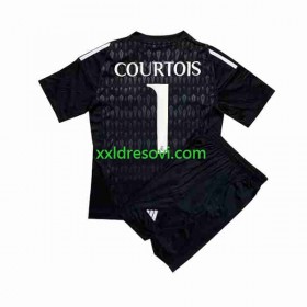 Real Madrid Thibaut Courtois 1 Golmanski Gostujući Dječji Nogometni Dres 2023-2024